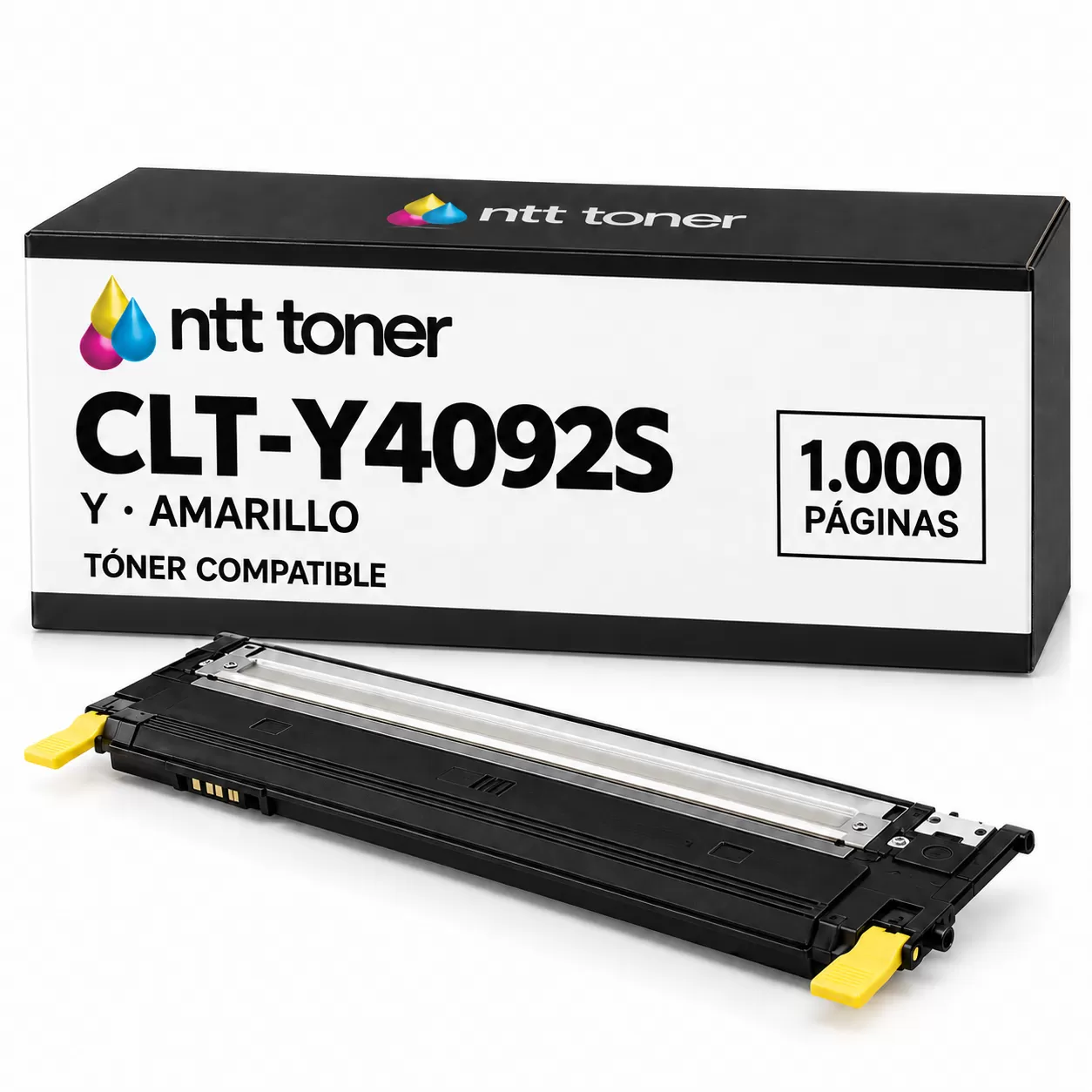 Toner Samsung CLT-Y4092S Amarillo Compatible